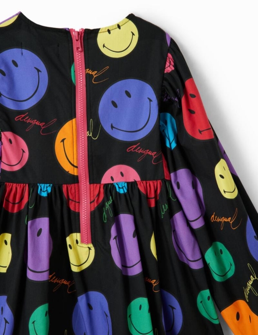 Enfant Desigual Robes | Robe Ample Smiley&Reg;