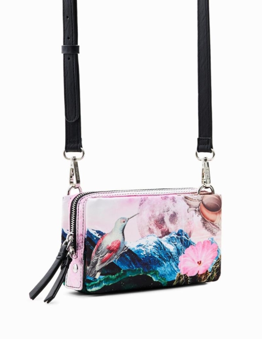 Femme Desigual Sacs | Petit Sac À BandouliÈRe Fantaisie