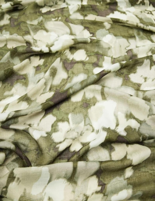 Femme Desigual Châles | Foulard Rectangulaire Camouflage