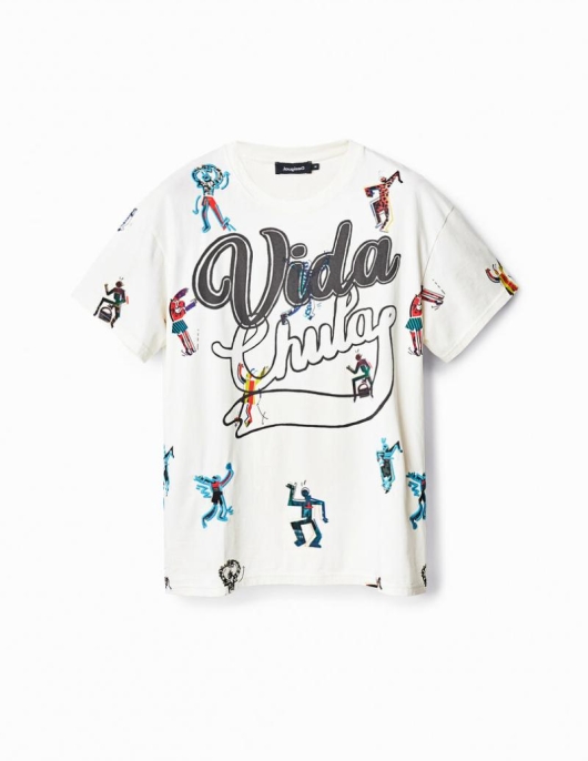 Homme Desigual T-shirts Et Polos | T-Shirt Manches Courtes Dancing