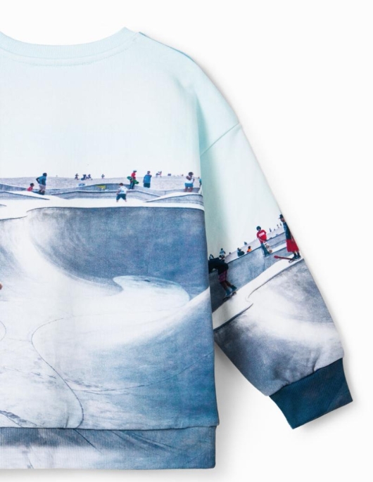 Enfant Desigual Pulls Et Sweats | Sweat-Shirt Skate Park